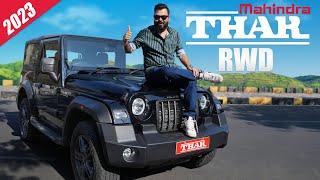 2023 Mahindra Thar RWD 4X2 Walkaround And First Drive Impressions⚡From Rs999 Lakh😮 [upl. by Beitz]