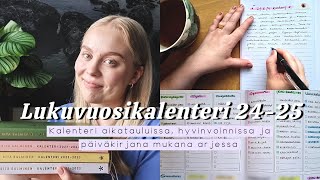 KALENTERI 2425  HYVINVOINTIA JA PÄIVÄKIRJAMERKINTÖJÄ 📗🧡 [upl. by Mallorie]