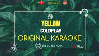 Yellow Karaoke Coldplay [upl. by Topliffe]