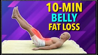 10Minute Cardio to Burn Fat  Belly Fat Loss Workout [upl. by Adeys188]