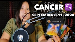 MAY TAONG MAMAHALIN KA NG SOBRA SOBRA  SEPTEMBER 811 2024  CANCER  PINOY TAROT CARD LOVE READ [upl. by Ecnaret]