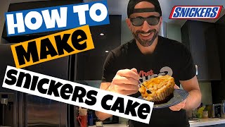 Snickers Cake Recipe Dessert [upl. by Horwath]