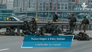 Rusia invade Ucrania tropas de Putin alcanzan el norte de Kiev [upl. by Urban]