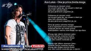 Aca Lukas  Ona je prica zivota moga  Audio  Live 1999 [upl. by Ilajna42]