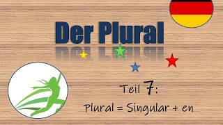 Der Plural 7 Plural  Singular  en deutschgermantedescoduitstysk [upl. by Fulmer]