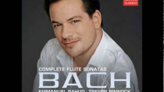 Emmanuel Pahud Bach Sonata in e flat major bwv 1031 [upl. by Anilorac]