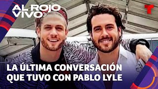 Horacio Pancheri revela su última conversación con Pablo Lyle [upl. by Akital]