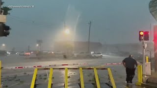 Houston storm damage Latest updates Friday morning [upl. by Meensat58]