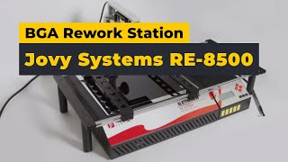 Jovy Systems RE8500 Infrared BGA Rework Station [upl. by Eelasor220]