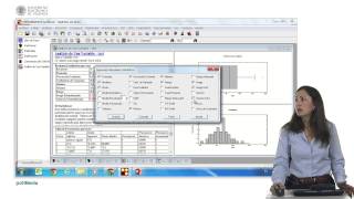 Estadistica descriptiva con Statgraphics   UPV [upl. by Barby259]