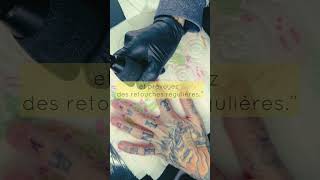 Tatouage sur les doigts 👋🏻 tattoo tatouage main fingertattoo designtattoo [upl. by Kimberlyn]