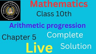 saraswati vidyapeeth academy is live class 10th maths AP complete solution [upl. by Radmilla]