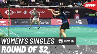 KFF Singapore Open 2023  Gregoria Mariska Tunjung INA vs Beiwen Zhang USA  R32 [upl. by Catima510]