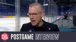 Postgame interviews HC Košice  Skellefteå AIK [upl. by Miarfe]