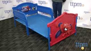 Marvel Ultimate SpiderMan 3D Twin Bed from Delta Childrens Products [upl. by Guibert]