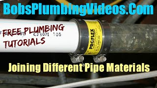 How To Join Galvanized Pipe to PVC  PVC To Galvanized [upl. by Viglione]