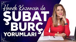 Hande Kazanova ile Şubat Burç Yorumları migrostv astroloji [upl. by Nahsed]