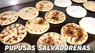 PUPUSAS  AUTHENTIC Salvadoran Food  Los Angeles [upl. by Aikam]