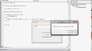 VB6 Tutorial 009  Numeric validation with IsNumeric [upl. by Aurelia]