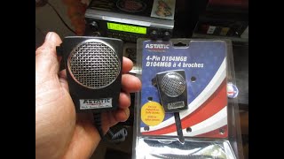 Unboxing New Astatic D104 M6B preamp Microphone [upl. by Aiden844]