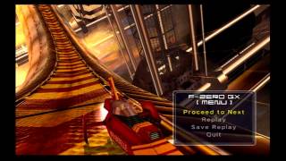 FZero GX Speed Run Master Mode beaten with Red Gazelle HD [upl. by Eart]