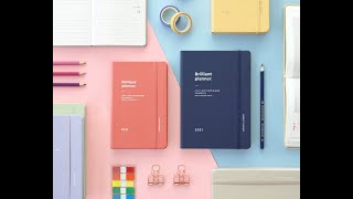 2021 Brilliant Weekly Planner flipthrough [upl. by Adrial]