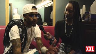 August Alsina Talks Nicki Minaj amp Next Album In NYC Before Falling OffStage [upl. by Strephonn]