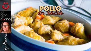 POLLO EN SALSA receta tradicional y fácil I Comando Cocina [upl. by Higinbotham]