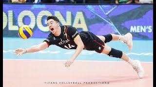 Best Volleyball Digs  Mens World Championship 2018 [upl. by Kruter]