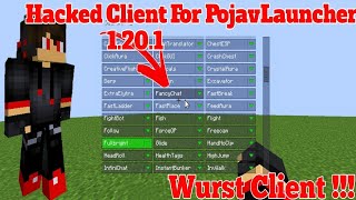 How To Download Wurst Client In PojavLauncher 1201 [upl. by Bartlet179]