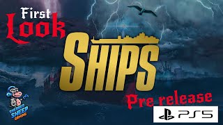 Ships Simulator PS5  First look  Pre release [upl. by Krawczyk799]