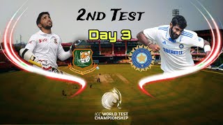 BANGLADESH TOUR OF INDIA TEST SERIES  2ND TEST MATCH  DAY 3 SESSION 1  COMMENTARY [upl. by Inavihs]