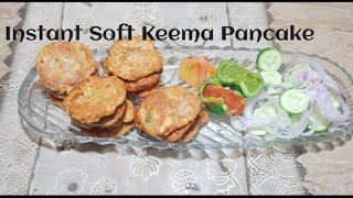 Instant Soft Keema Pancake  Keema PancakeEasy Chicken Snacks Recipe [upl. by Amein517]