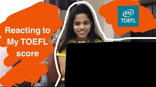 TOEFL iBT Special Home Edition exam result day  reacting to my TOEFL score [upl. by Infield]