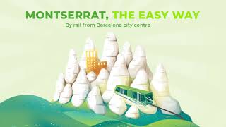 Montserrat the easy way  Travel by rail from Barcelona city centre [upl. by Joost539]