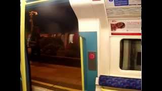 Jubilee Line Willesden Green To Neasden Night 2014 Camera Test 3 [upl. by Lars]