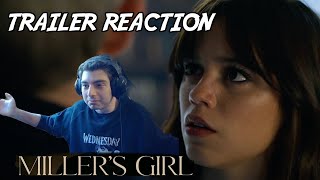 MILLERS GIRL  REACTION al PRIMO TRAILER con Jenna Ortega  Sono Senza Parole [upl. by Einnaffit394]