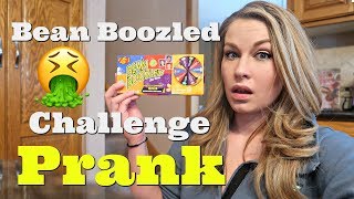 BEAN BOOZLED CHALLENGE PRANK  Top Wife Vs Husband Pranks Of 2018 [upl. by Outhe]