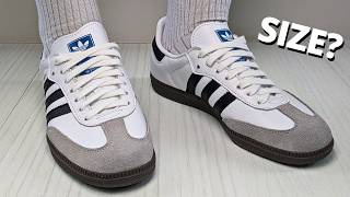 Adidas Samba OG Sizing Review  SIZE GUIDE [upl. by Epotimet]