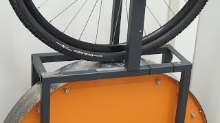 Pirelli Cinturato Gravel RCX Rolling Resistance Test spin up video [upl. by Tisbee]