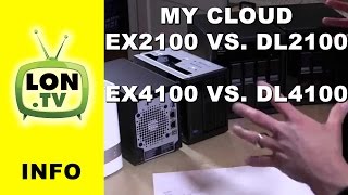 WD My Cloud Compared EX2100 vs DL2100  EX4100 vs DL4100  Mirror vs Single [upl. by Susette50]