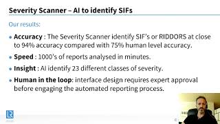 Discovering Safety Technical Showcase – Severity Scanner [upl. by Nidnal185]