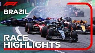 Race Highlights  2023 Sao Paulo Grand Prix [upl. by Aicirtam59]