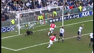 Arsenal 21 Tottenham Hotspur 2001 FA Cup Semi Final [upl. by Zabrine]