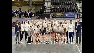 Ellensburg Varsity Volleyball Highlights 2023 [upl. by Yemorej1]