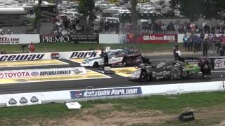 NHRA Top Fuel Funny CarRaceway Park Englishtown NJ [upl. by Krissie]