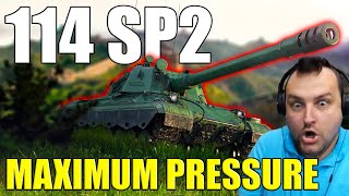 Maximum Pressure 114 SP2 in World of Tanks [upl. by Gosnell]