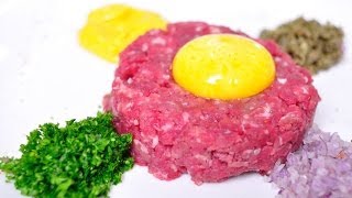 สเต็กทาร์ทาร์ Steak Tartare [upl. by Raseac689]