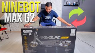 Ninebot Max G2 Unboxing amp Start und Einstellungen [upl. by Phil]