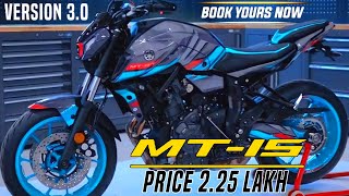 2024 Yamaha MT15 V3 Updated model Launched In India ✅New Features mt15 amp DesignYamaha Mt15 2024 [upl. by Arrimat]